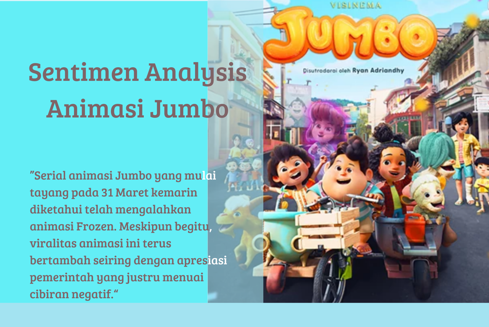 Analisis Sentimen dan Word Cloud Animasi Jumbo Menggunakan Python