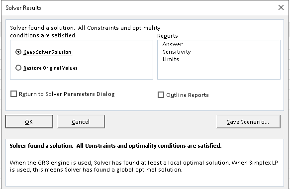 excel solver
