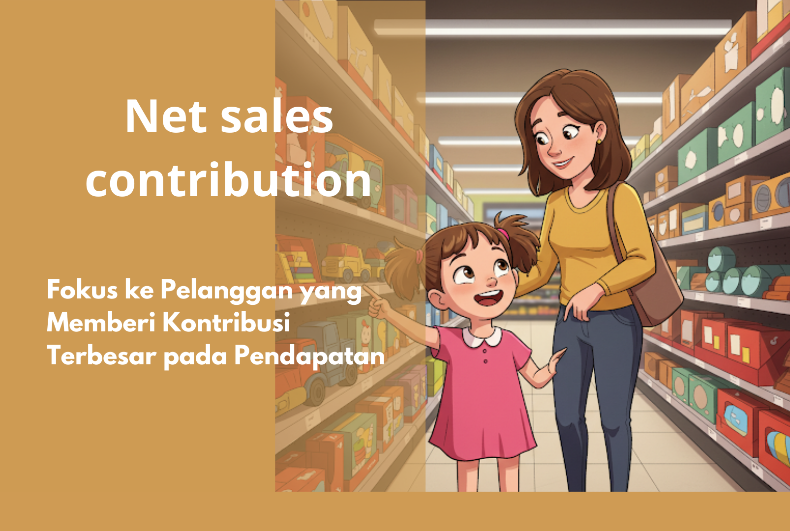 Kontribusi Penjualan Bersih: Memahami Mana Segmen Pelanggan Paling Berharga Bagi Anda