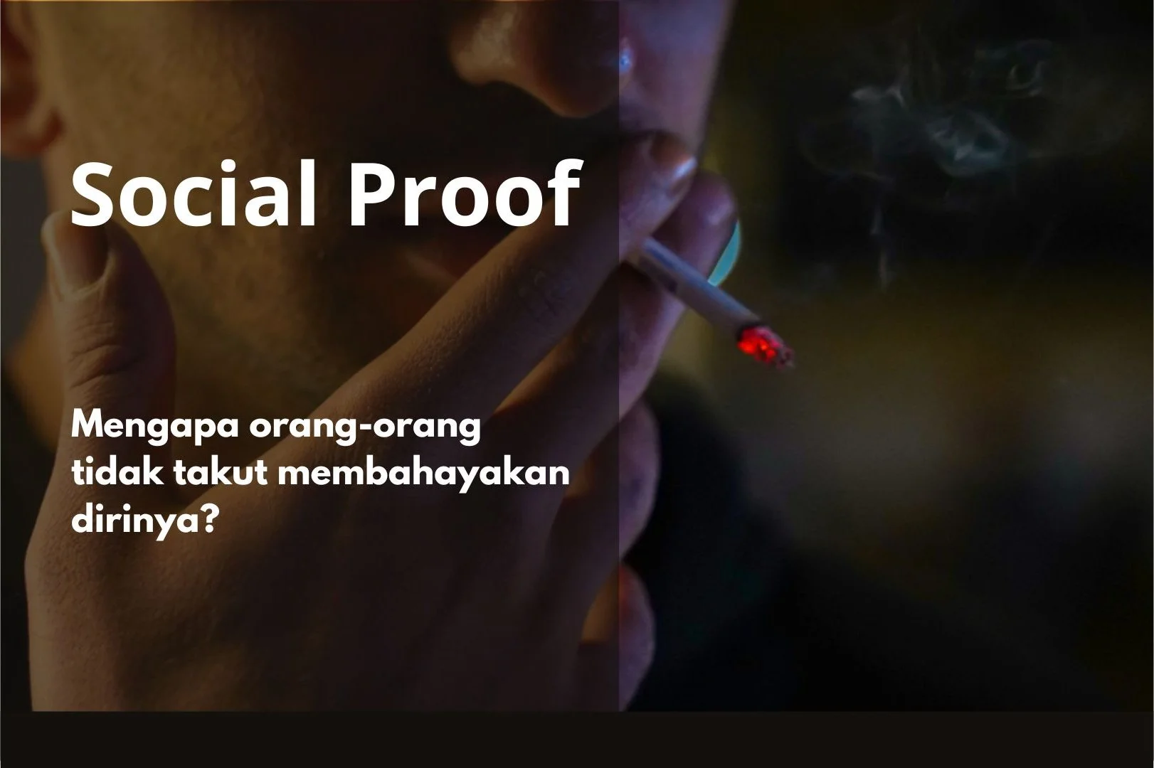 Apakah kampanye larangan merokok benar-benar efektif?