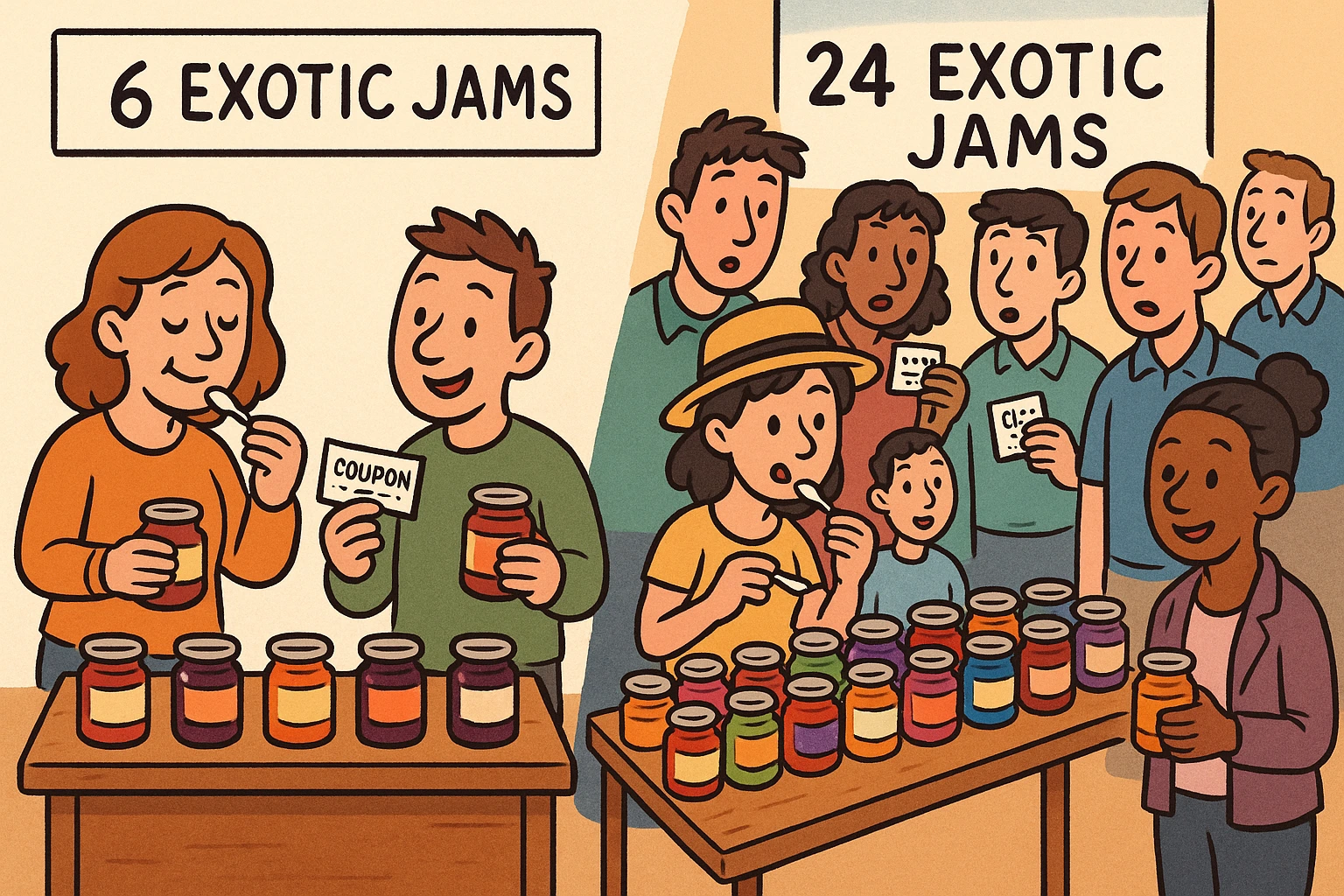 Eksperimen Lapangan dengan Selai
