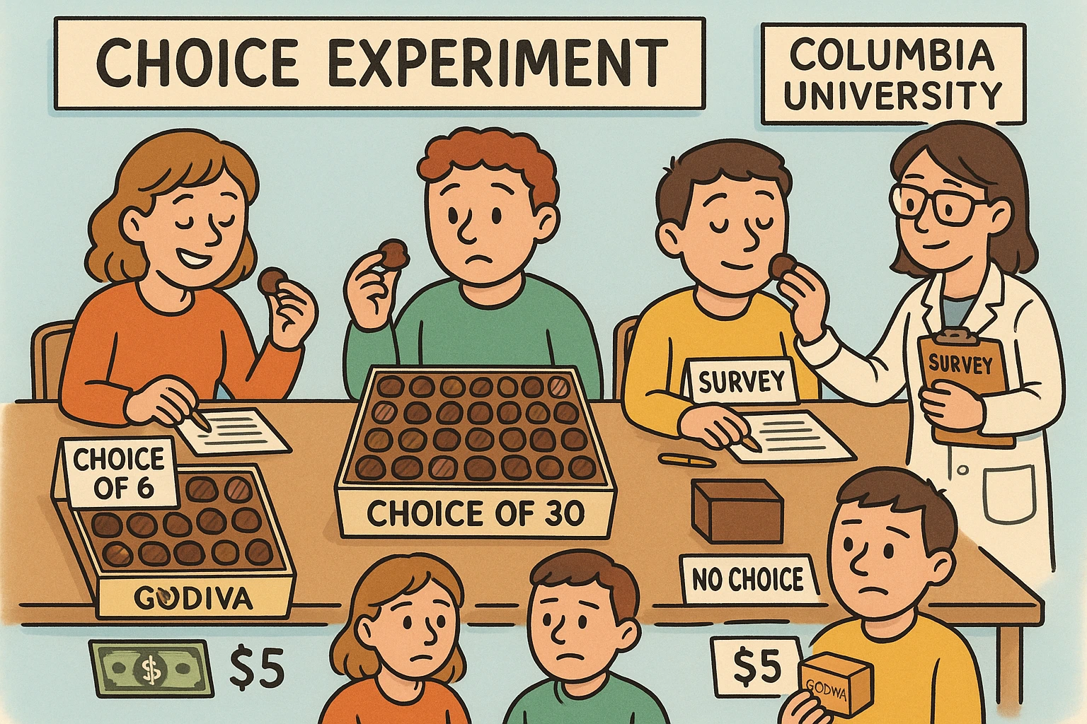 Eksperimen Laboratorium dengan Cokelat