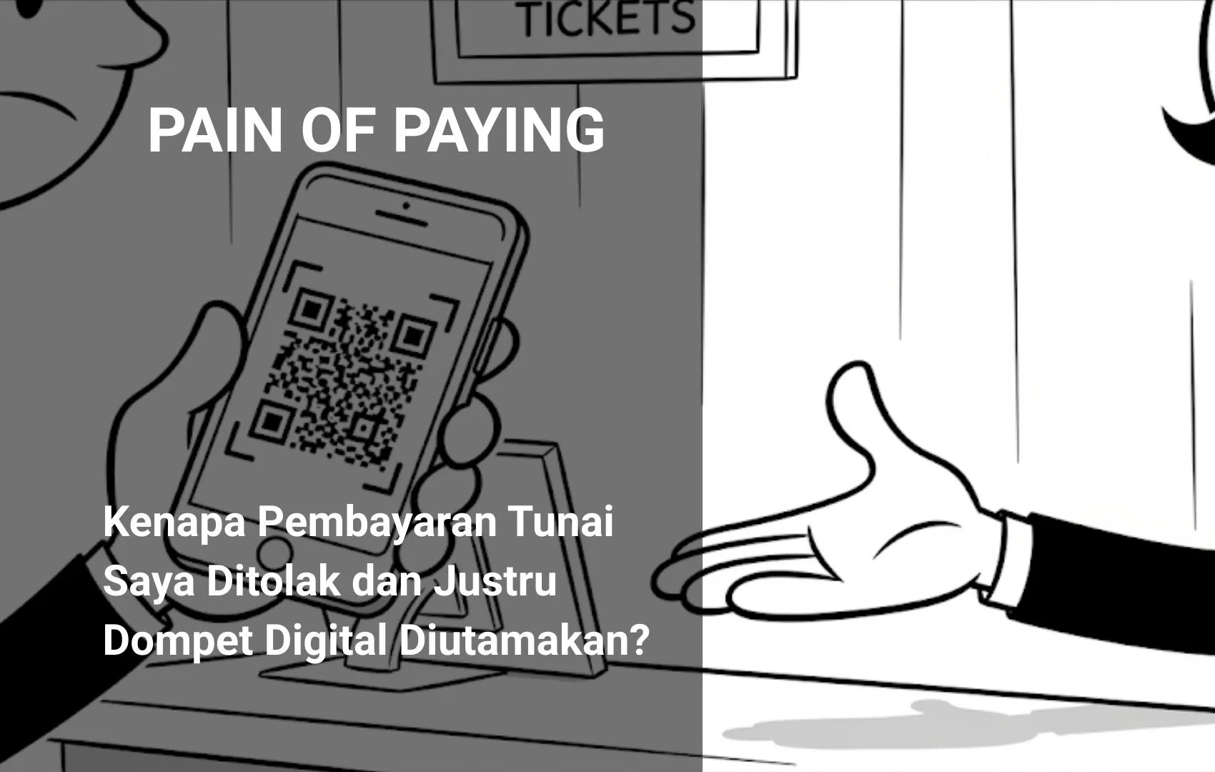 Gambar untuk Kenapa Pembayaran Tunai Saya Ditolak dan Justru Dompet Digital Diutamakan?