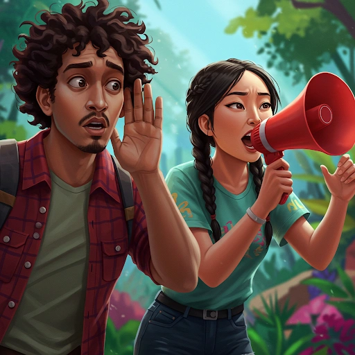 Kurangi bicara dan dengarkan lebih banyak.