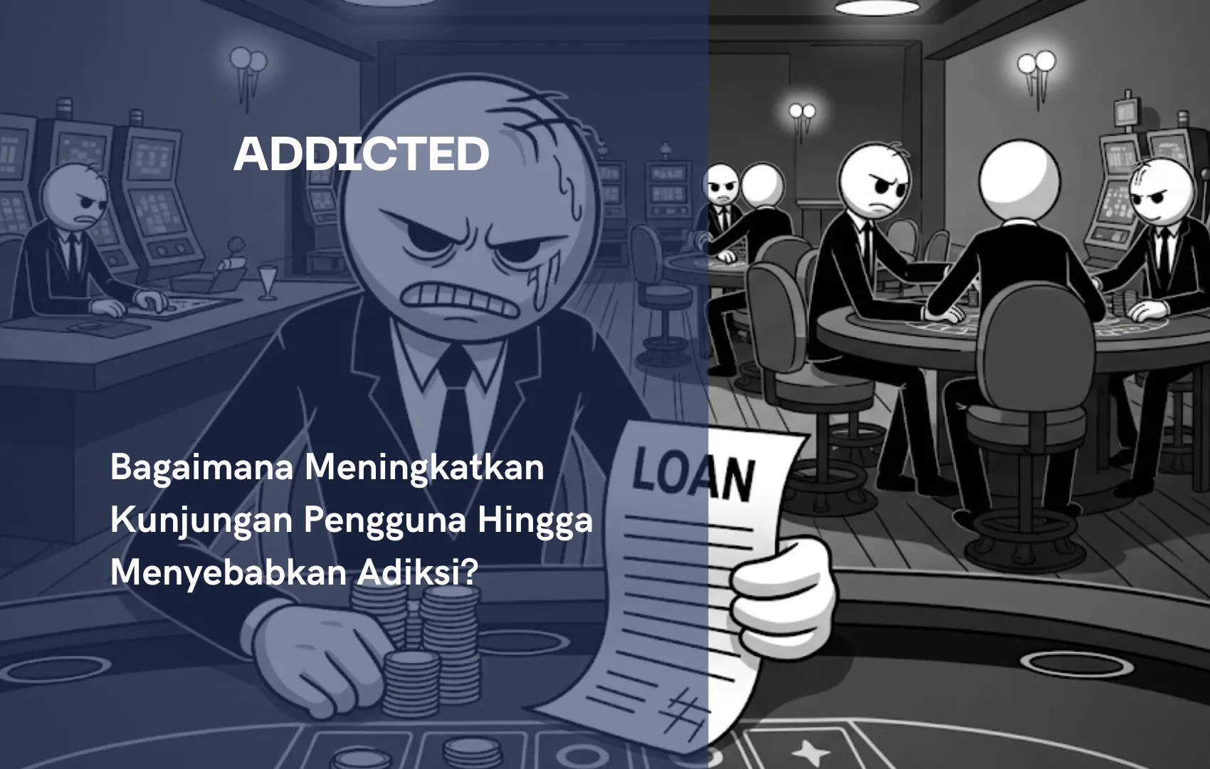 Gambar untuk User Retention dalam Industri Judi Online: Mengapa Pengguna Susah Berhenti Meski Mengalami Kerugian