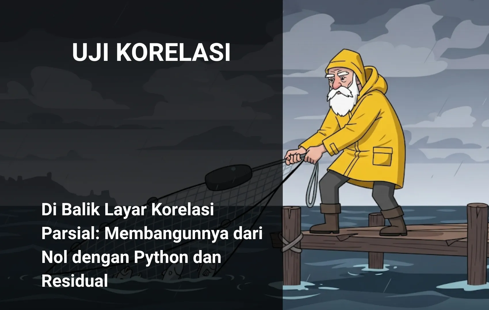 Gambar untuk Di Balik Layar Korelasi Parsial: Membangunnya dari Nol dengan Python dan Residual