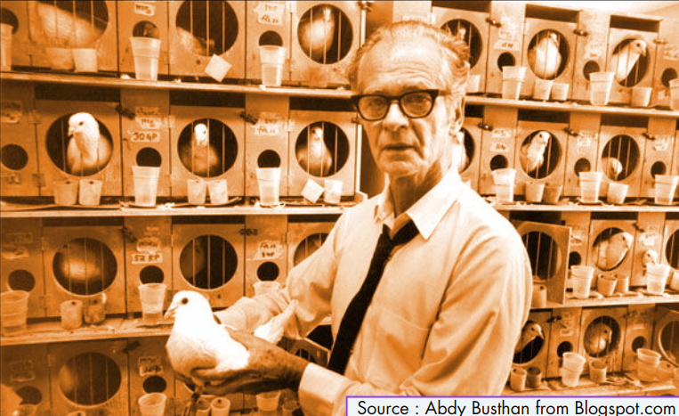 Ilustrasi B. F. Skinner