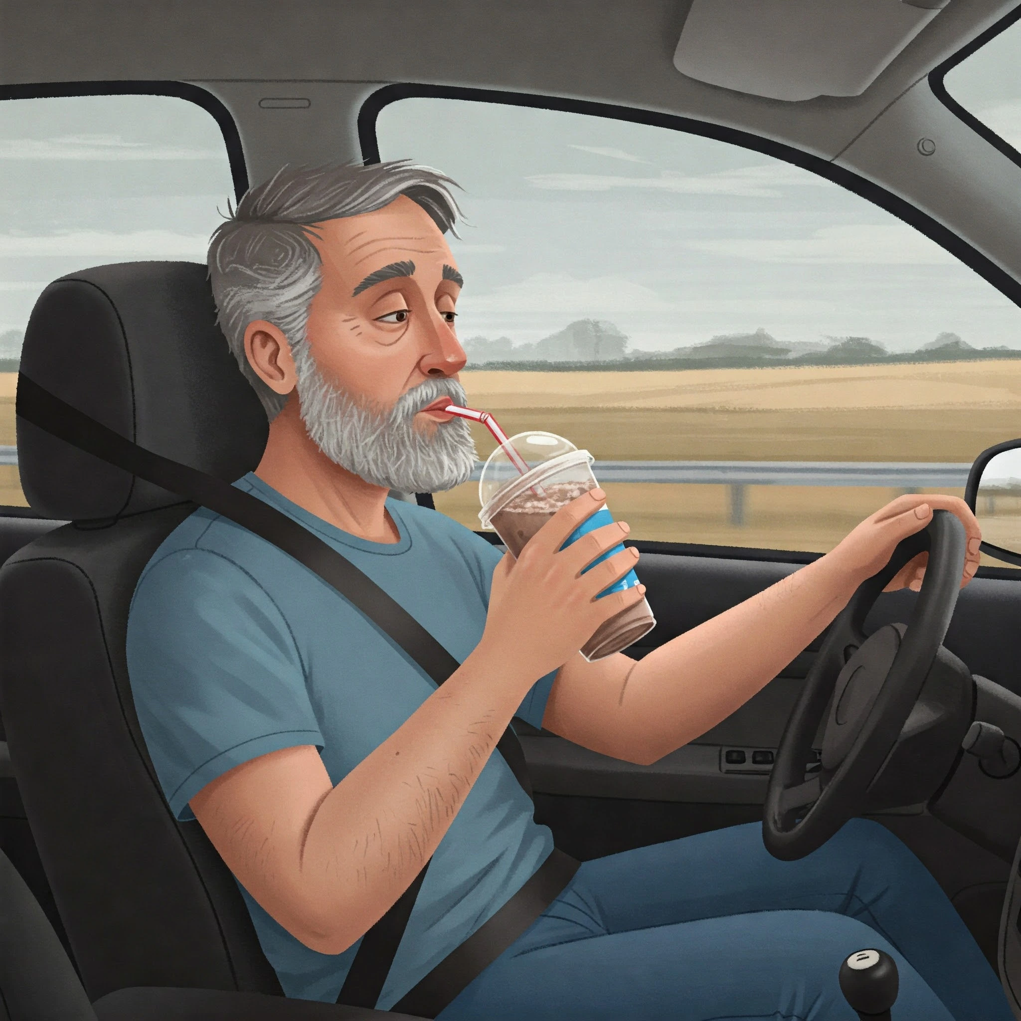 Milkshake untuk perjalanan