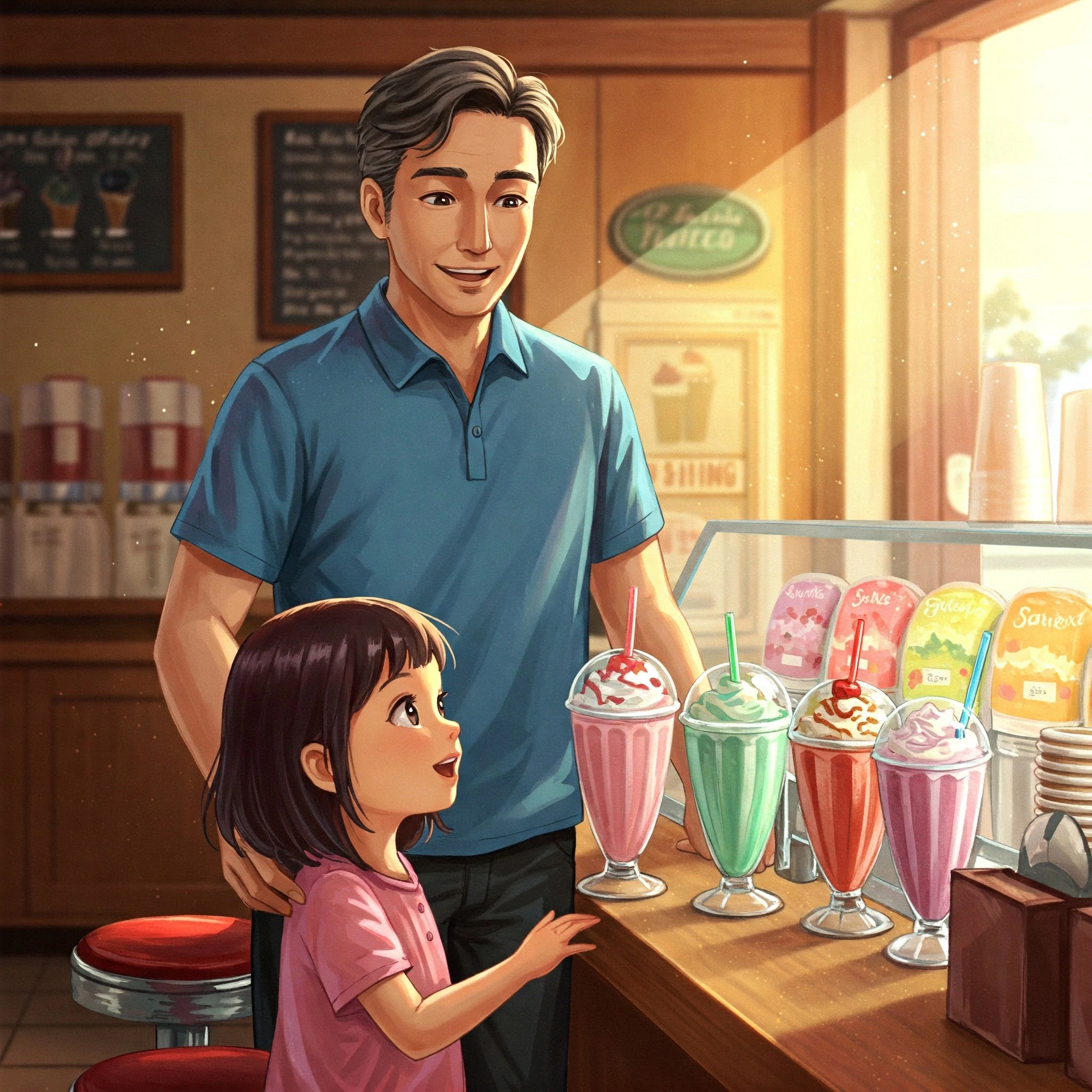 Milkshake ukuran kecil untuk anak-anak